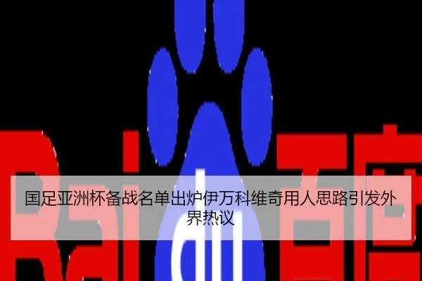 国足亚洲杯备战名单出炉伊万科维奇用人思路引发外界热议